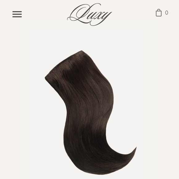 Other Luxy Hair Extensions 120g Dark Brown Poshmark